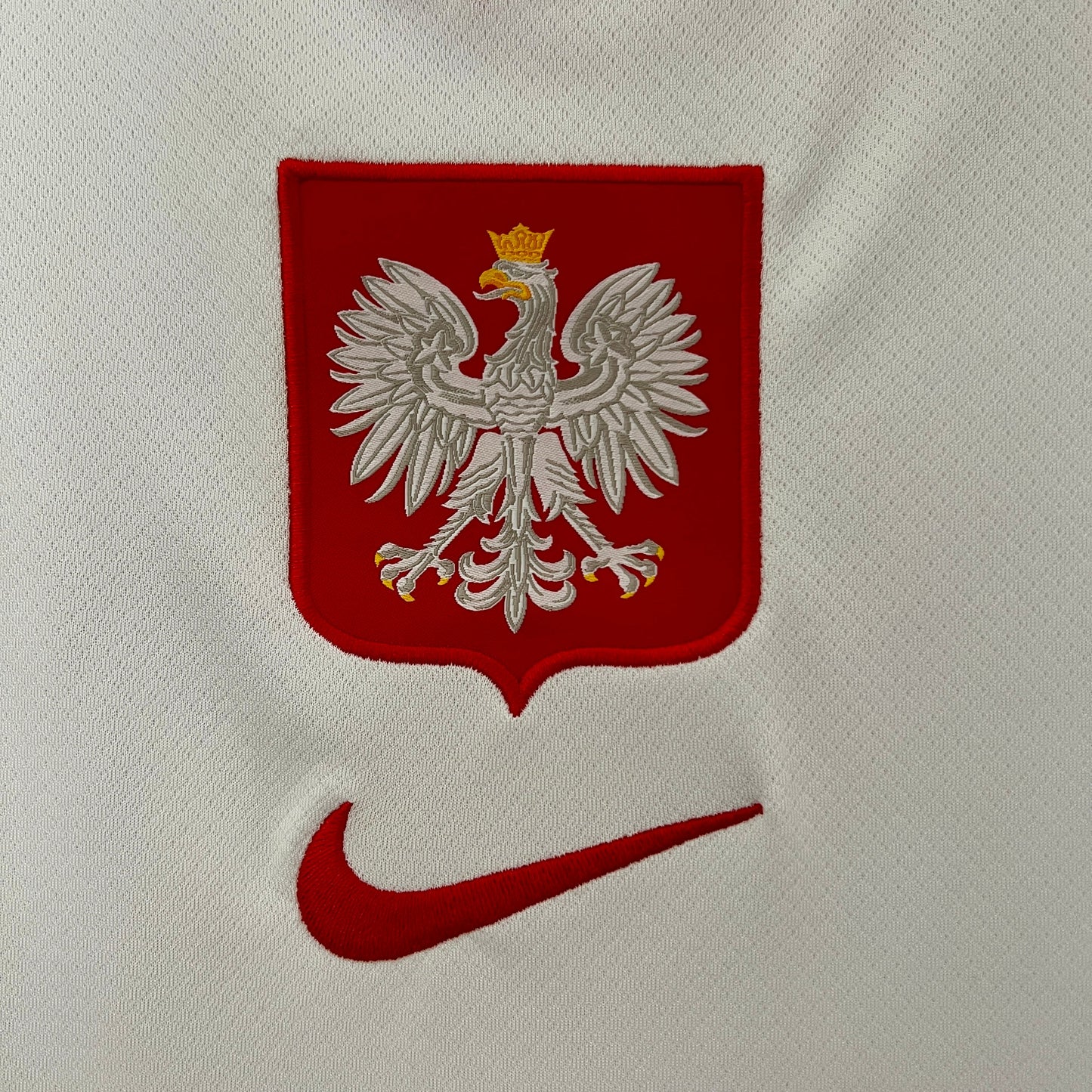 Poland Robert Lewandowski 9 Home Soccer Jersey Euro 2024
