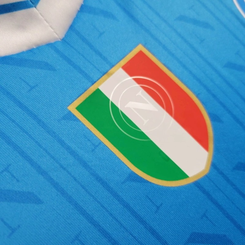 Naples Kevin De Bruyne 11 Home Soccer Jersey 2025-2026