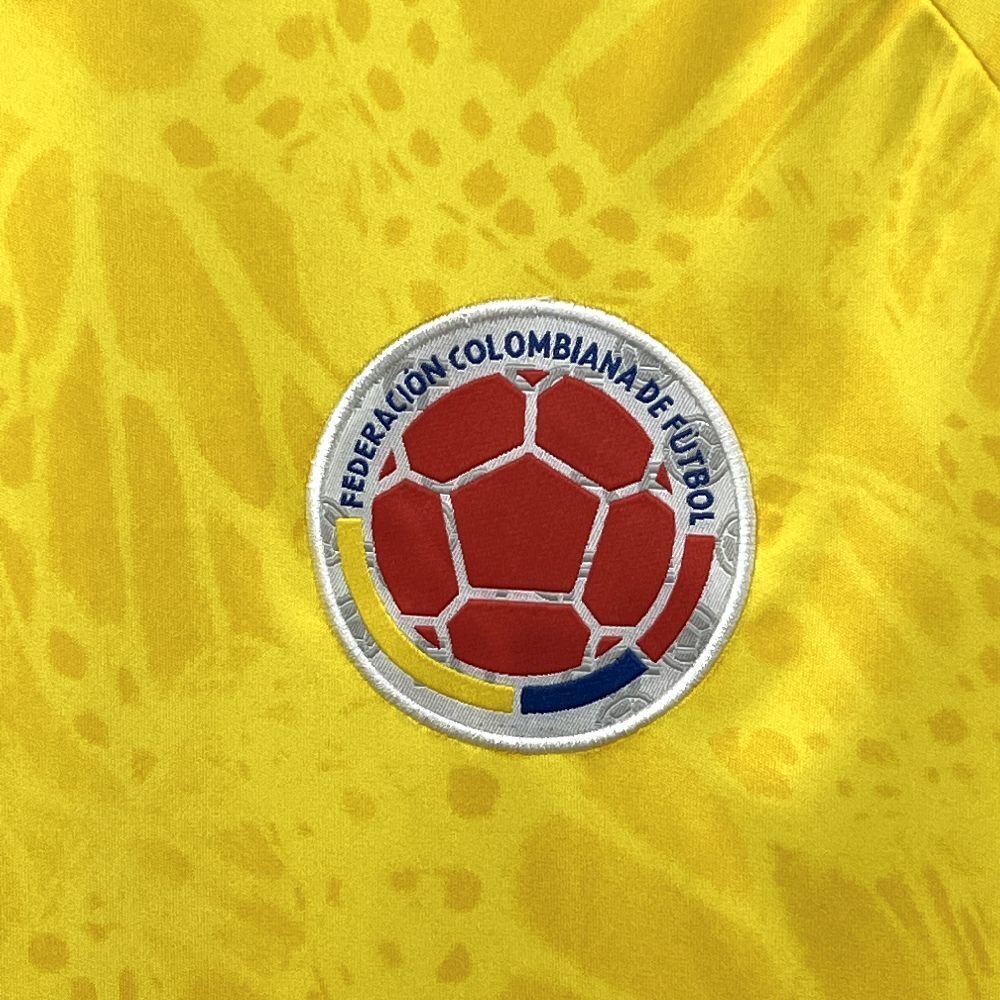 Colombia Carlos Valderrama 10 Home Soccer Jersey World Cup 2026