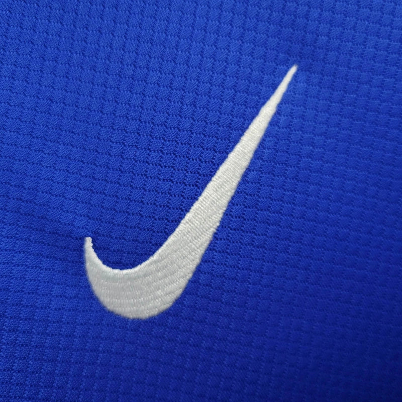 Women's France Kylian Mbappé 10 Home Soccer Jersey Euro 2024