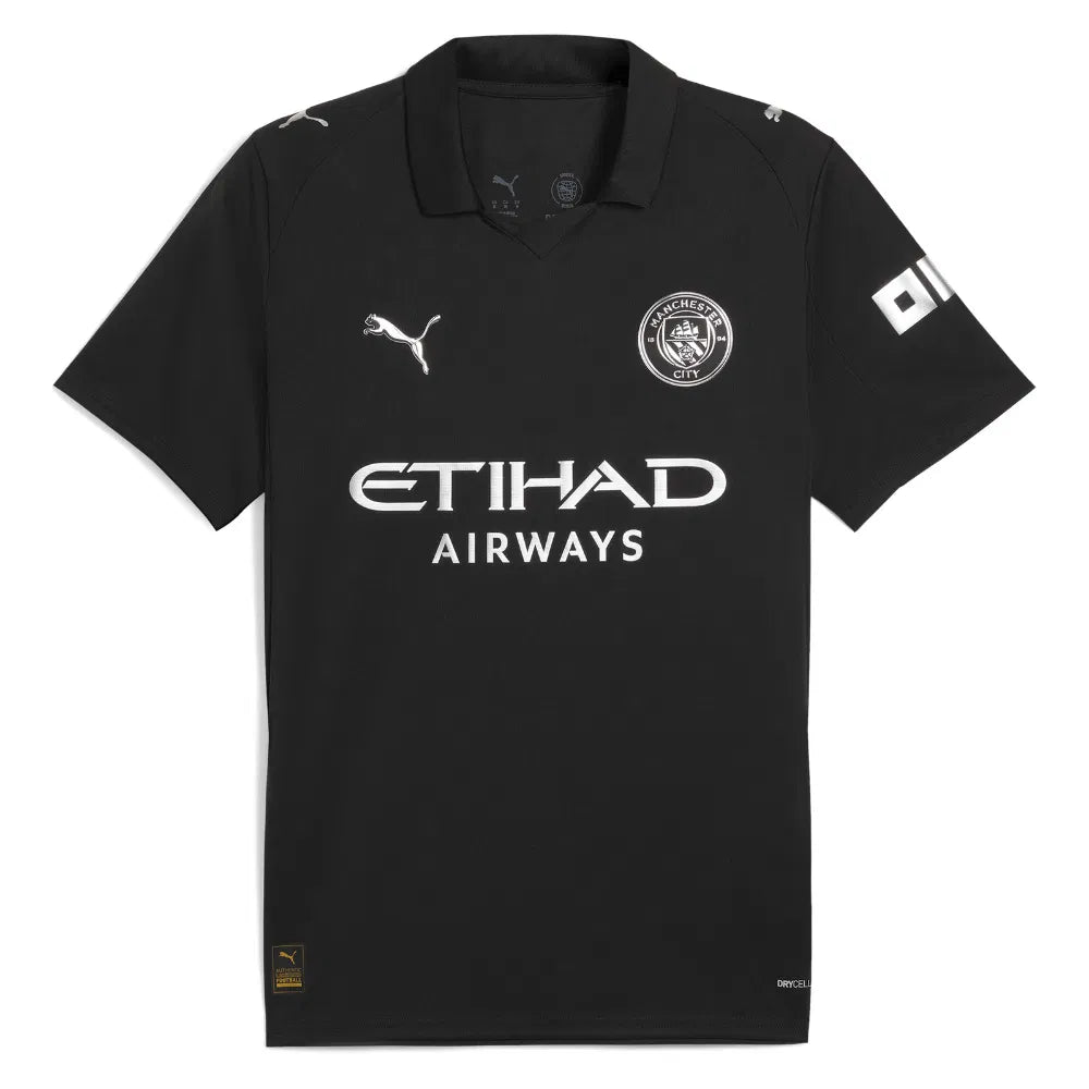 Manchester City Erling Haaland 9 Away Soccer Jersey 2025-2026