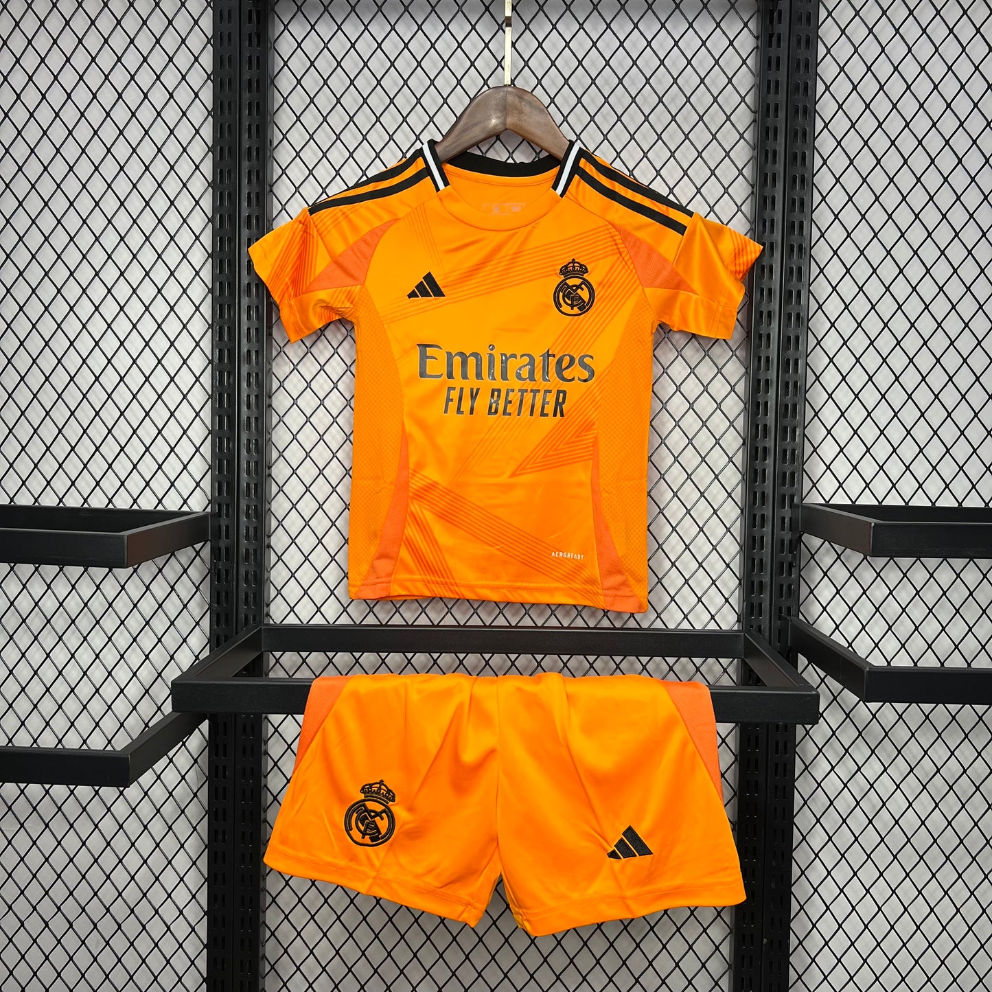 Real Madrid Luka Modric 10 Away Soccer Jersey Kids Mini Kit 2024/25