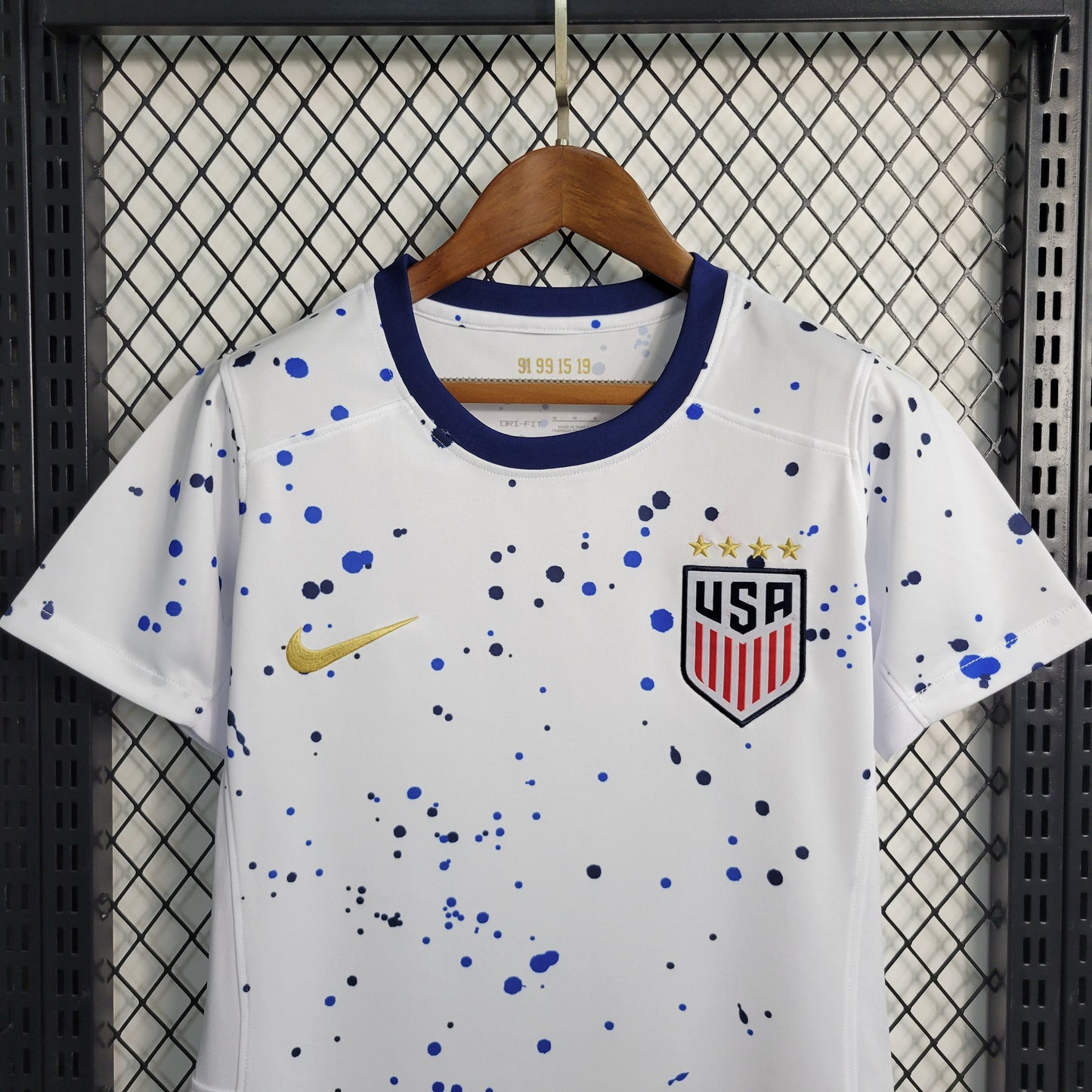 USA Women's Trinity Rodman 20 Home Soccer Jersey World Cup 2023