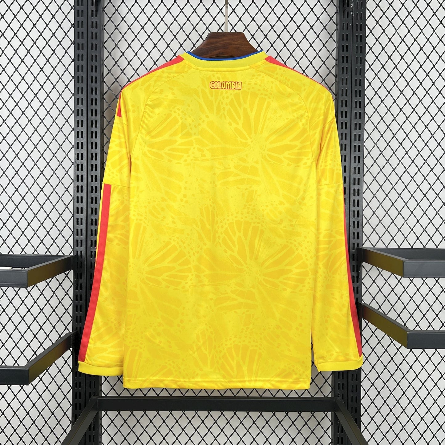 Colombia Long Sleeve Home Soccer Jersey World Cup 2026