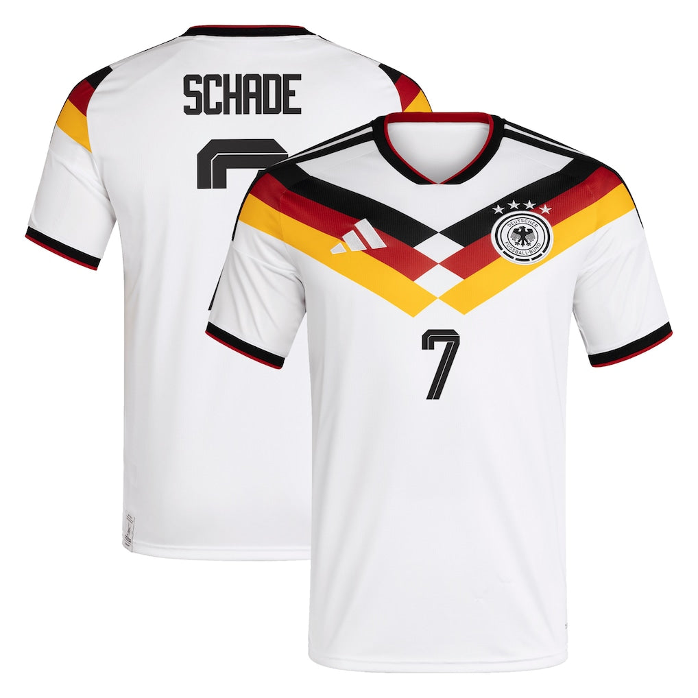 Germany Kevin Schade 7 Home Soccer Jersey World Cup 2026