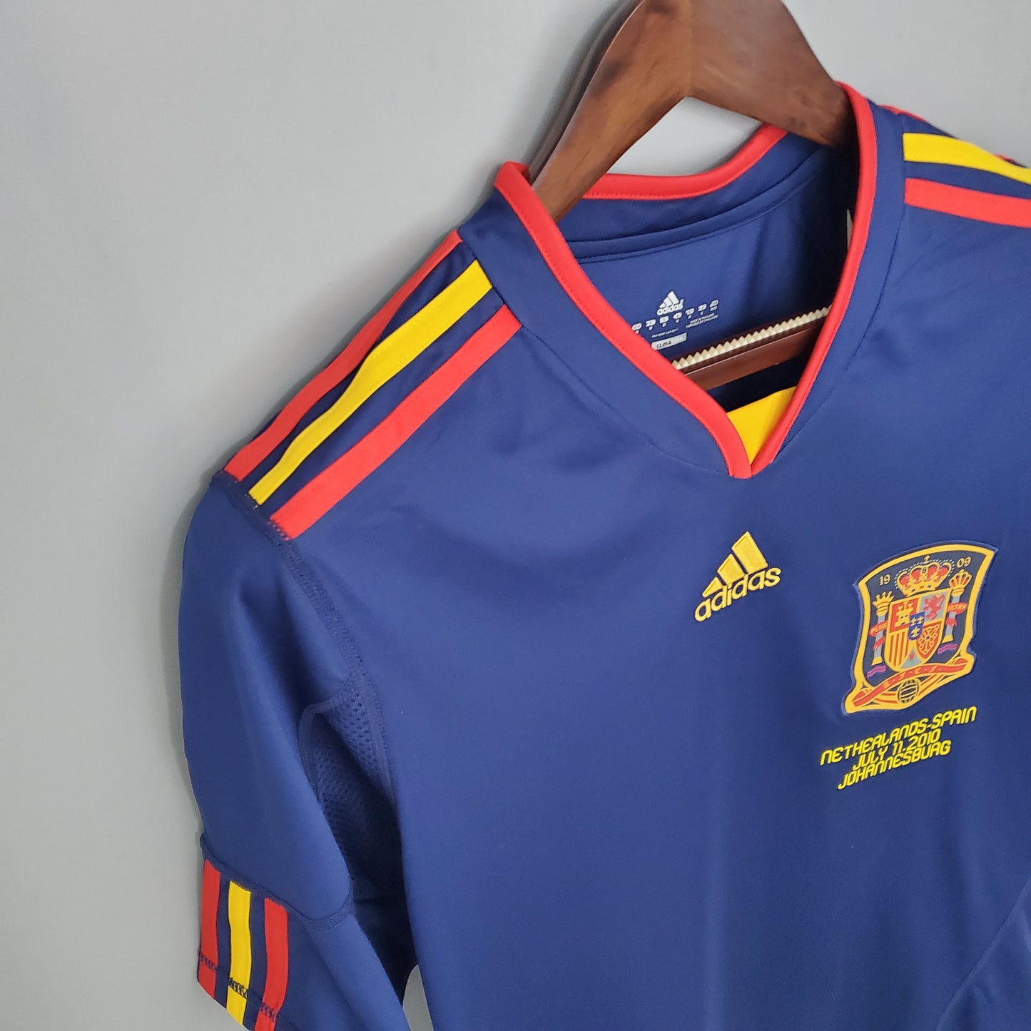 Spain Fernando Torres 9 Retro Away Soccer Jersey World Cup 2010