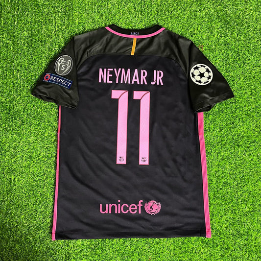 FC Barcelona Neymar JR 11 Retro Away Soccer Jersey 2014-2015