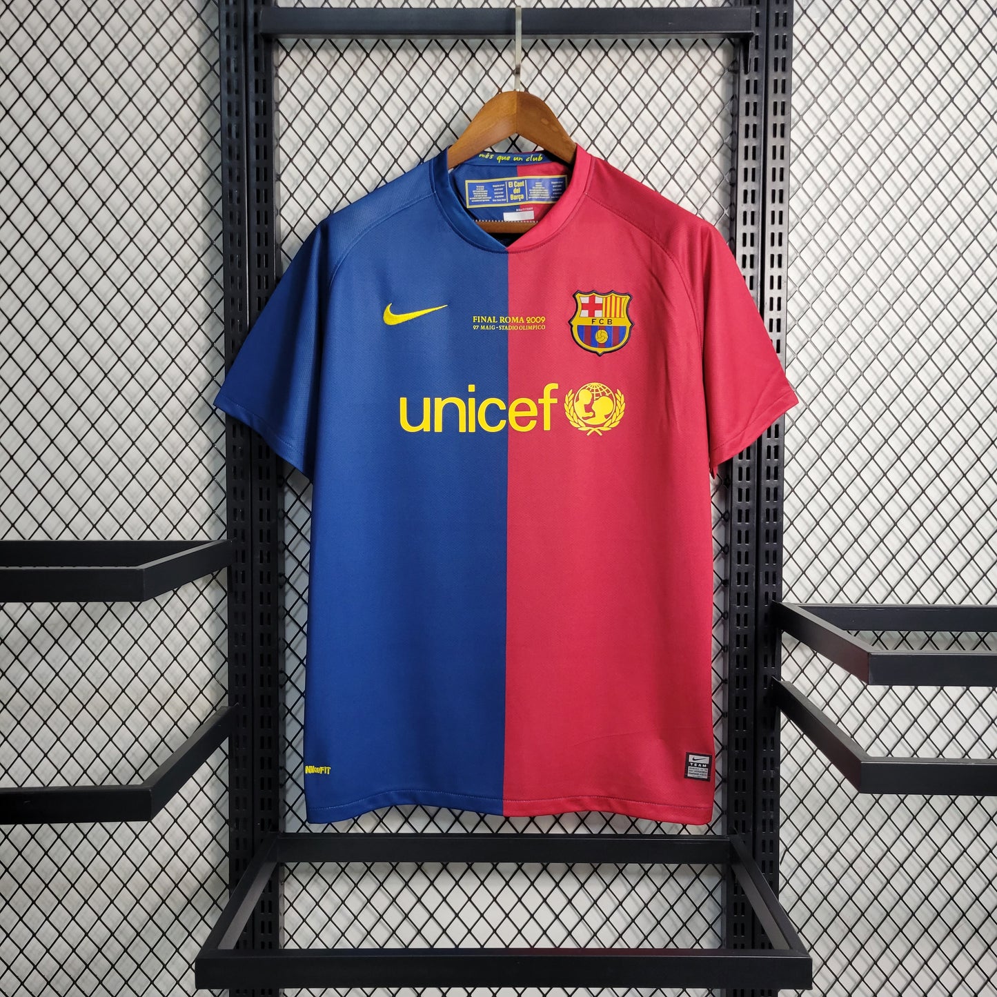 FC Barcelona Lionel Messi 10 Home Retro Soccer Jersey 2008-2009