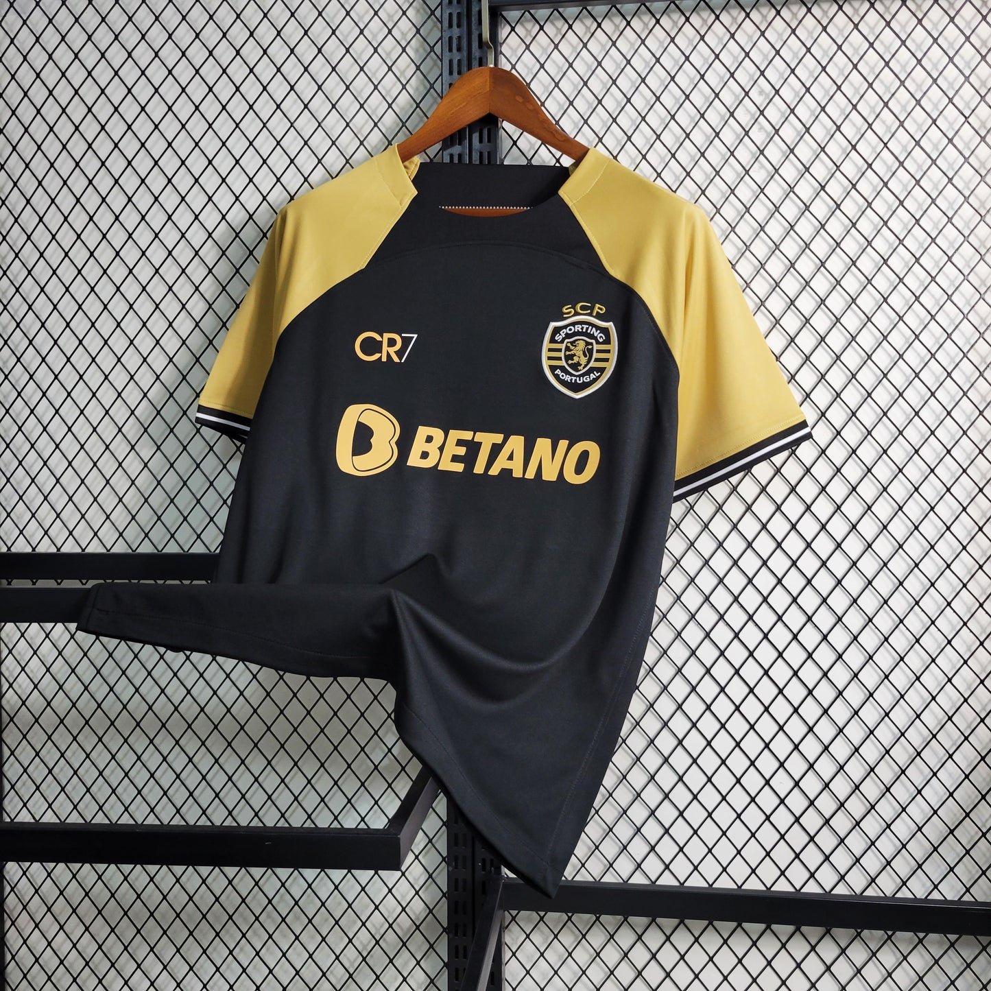 Sporting Lissabon CP Cristiano Ronaldo Third Soccer Jersey 2023/24