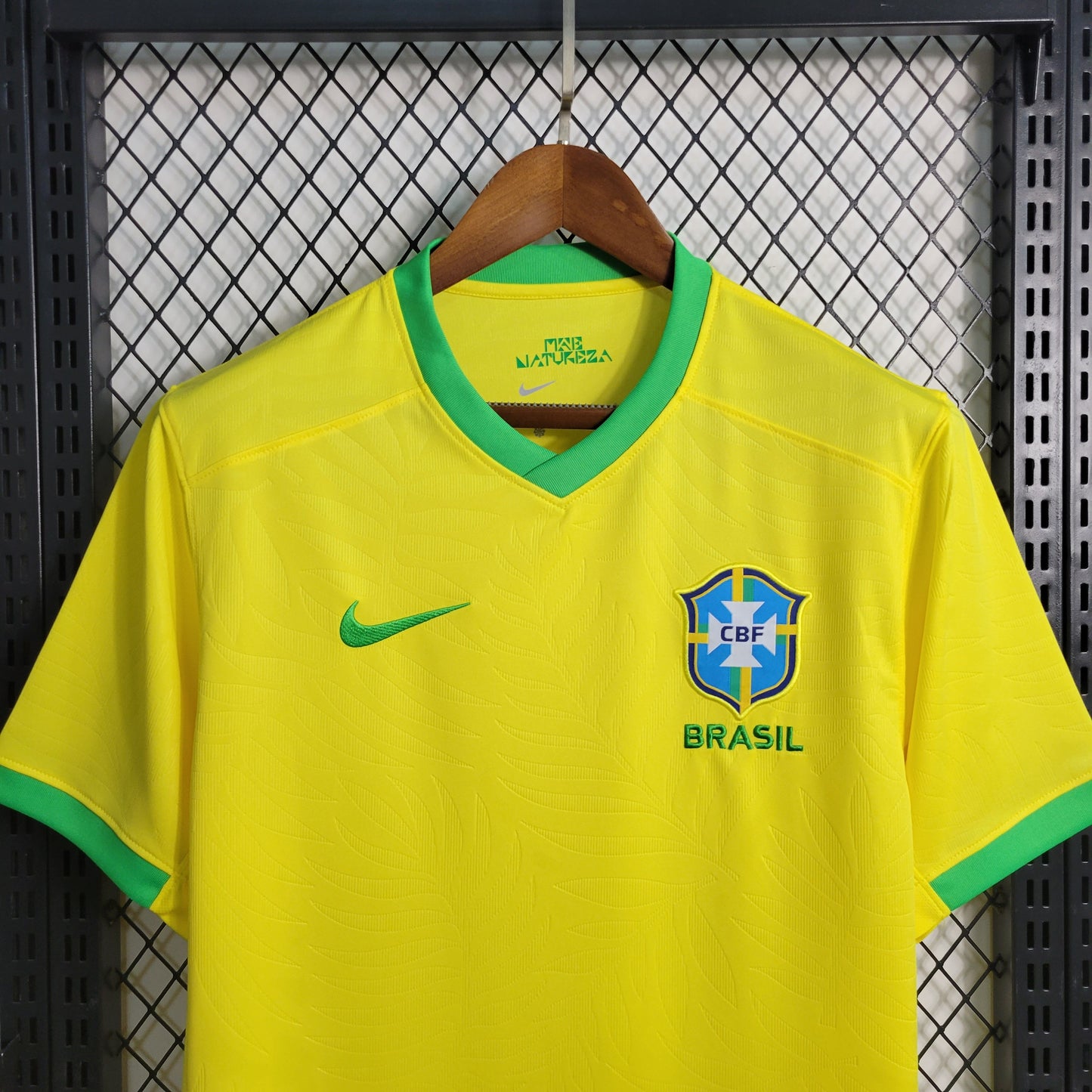 Brazil Ana Vitoria 8 Home Soccer Jersey World Cup 2023