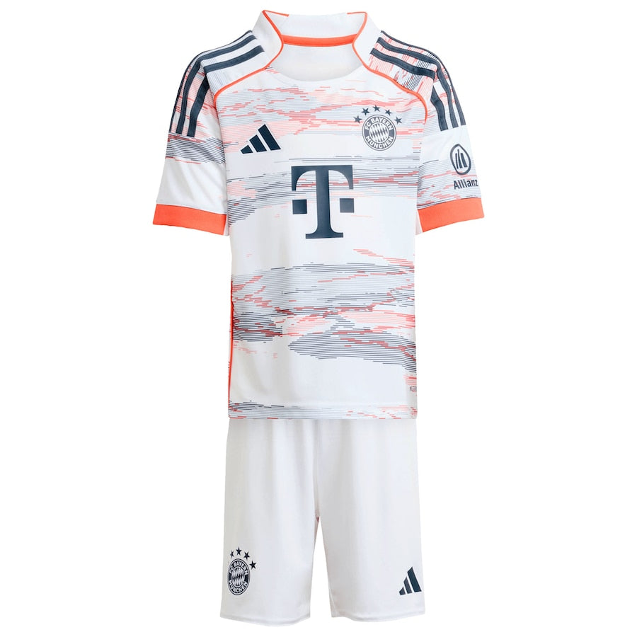 Bayern Munich Harry Kane 9 Kids Away Soccer Jersey 2025-2026