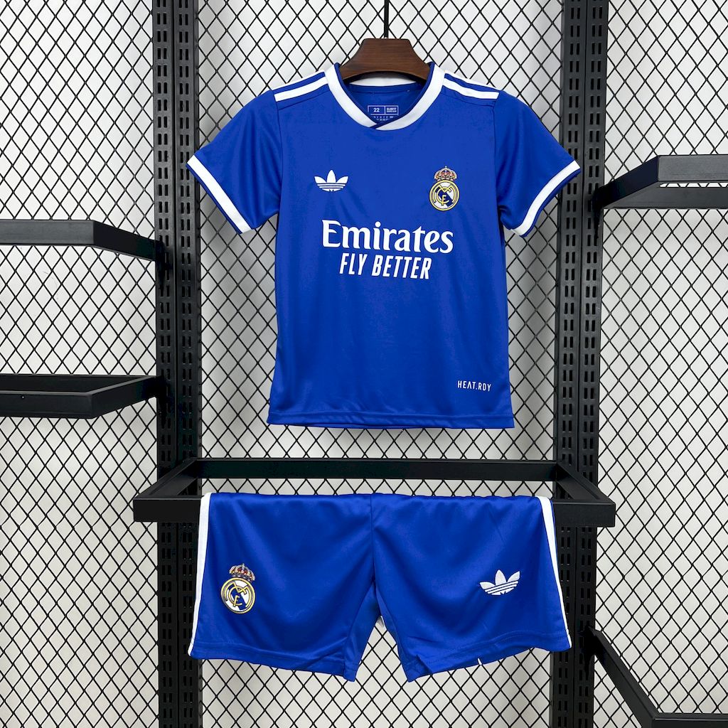 Real Madrid Cristiano Ronaldo 7 Kids Third Soccer Jersey 2025-2026