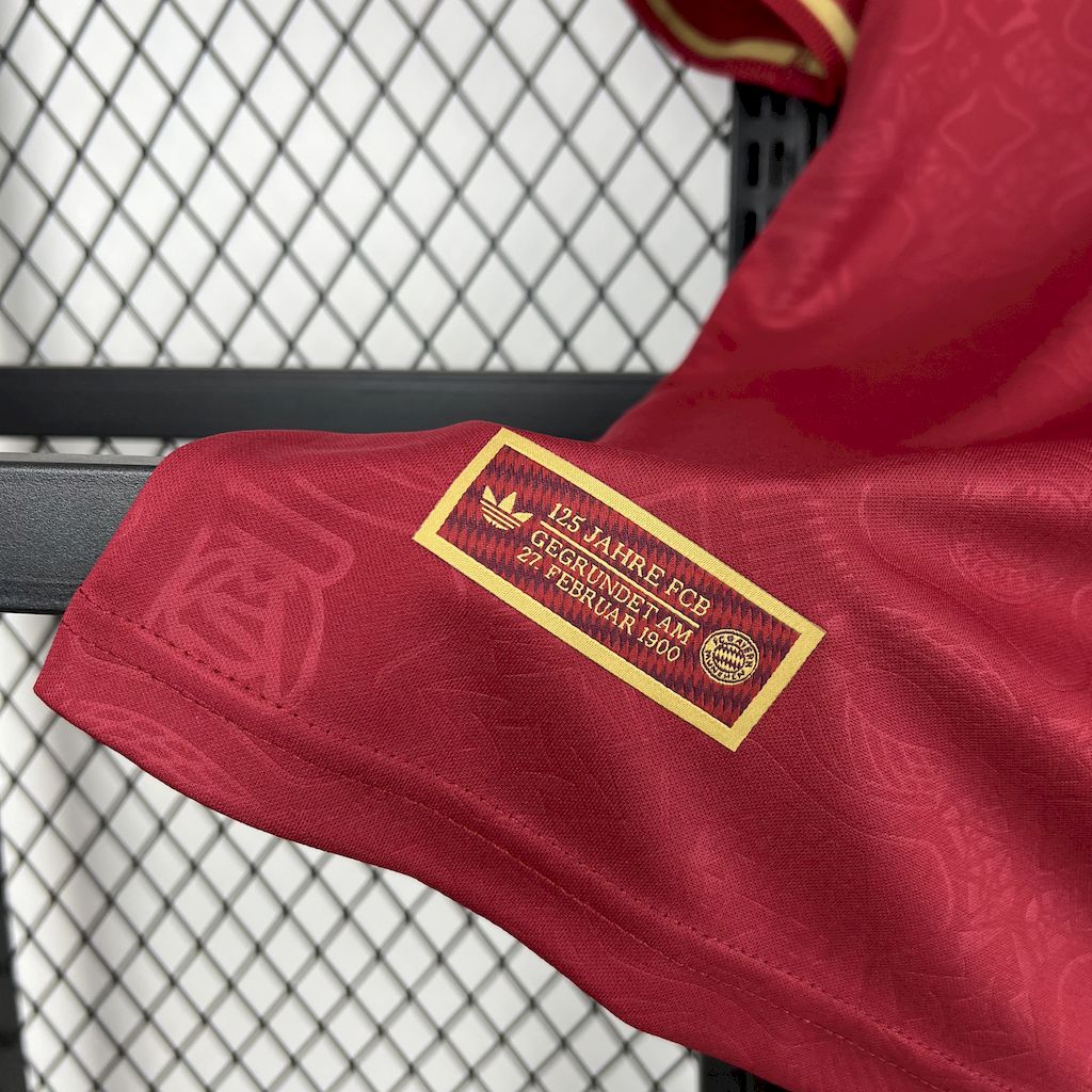 Bayern Munich 125 Anniversary Harry Kane 9 Soccer Jersey 2024-2025