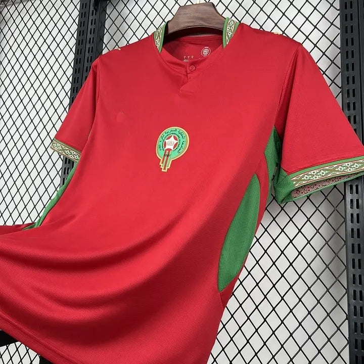 Morocco Adel Taarabt 8 Home Soccer Jersey World Cup 2026
