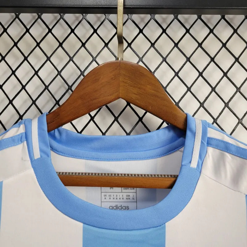 Women's Argentina Lionel Messi 10 Home Soccer Jersey 2024/25