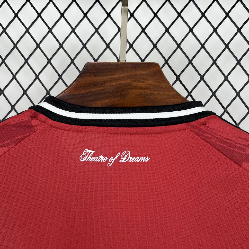 Manchester United Bruno Fernandes 8 Home Soccer Jersey 2025-2026
