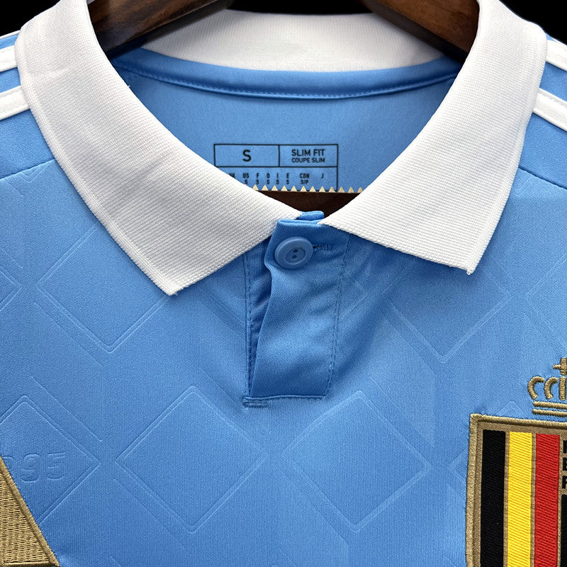 Belgium Romelu Lukaku 10 Away Soccer Jersey UEFA Euro 2024