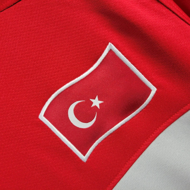 Turkey Retro Away Soccer Jersey UEFA Euro 2008