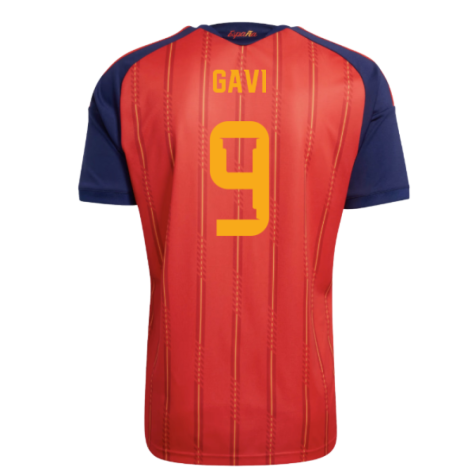 Spain Gavi 9 Home Soccer Jersey World Cup 2026