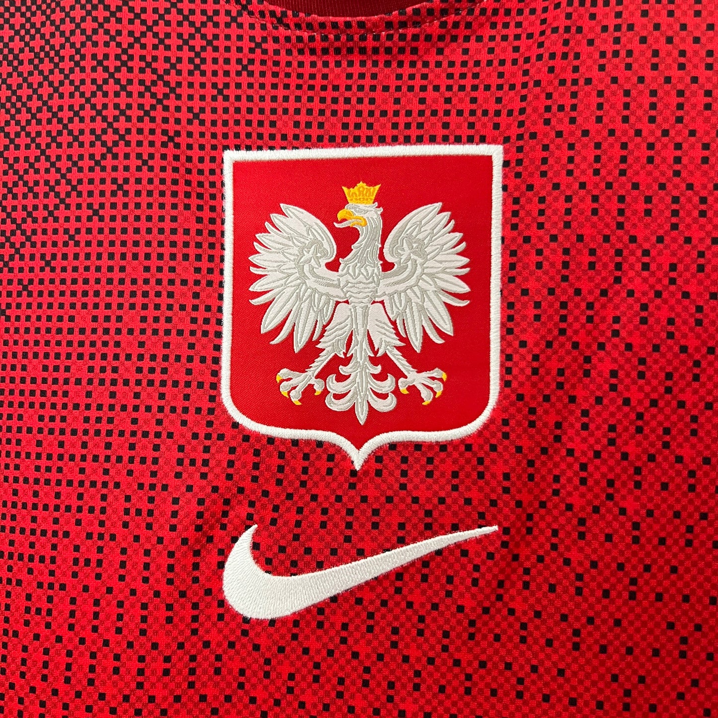 Poland Robert Lewandowski 9 Away Soccer Jersey Euro 2024