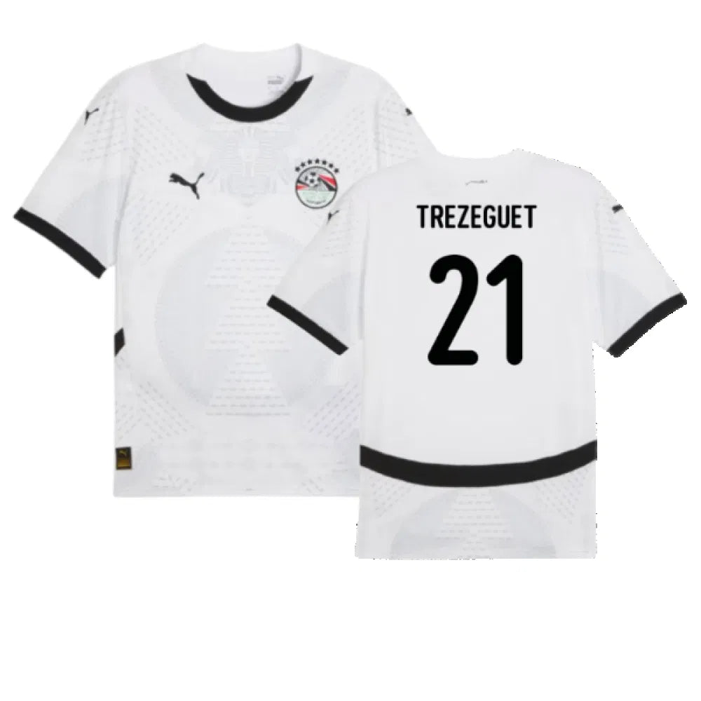 Egypt Trézéguet 21 Away Soccer Jersey 2024/25