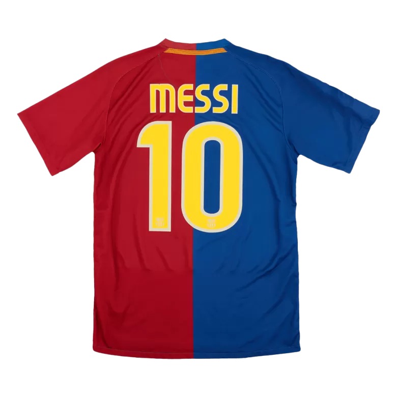 FC Barcelona Lionel Messi 10 Home Retro Soccer Jersey 2008-2009