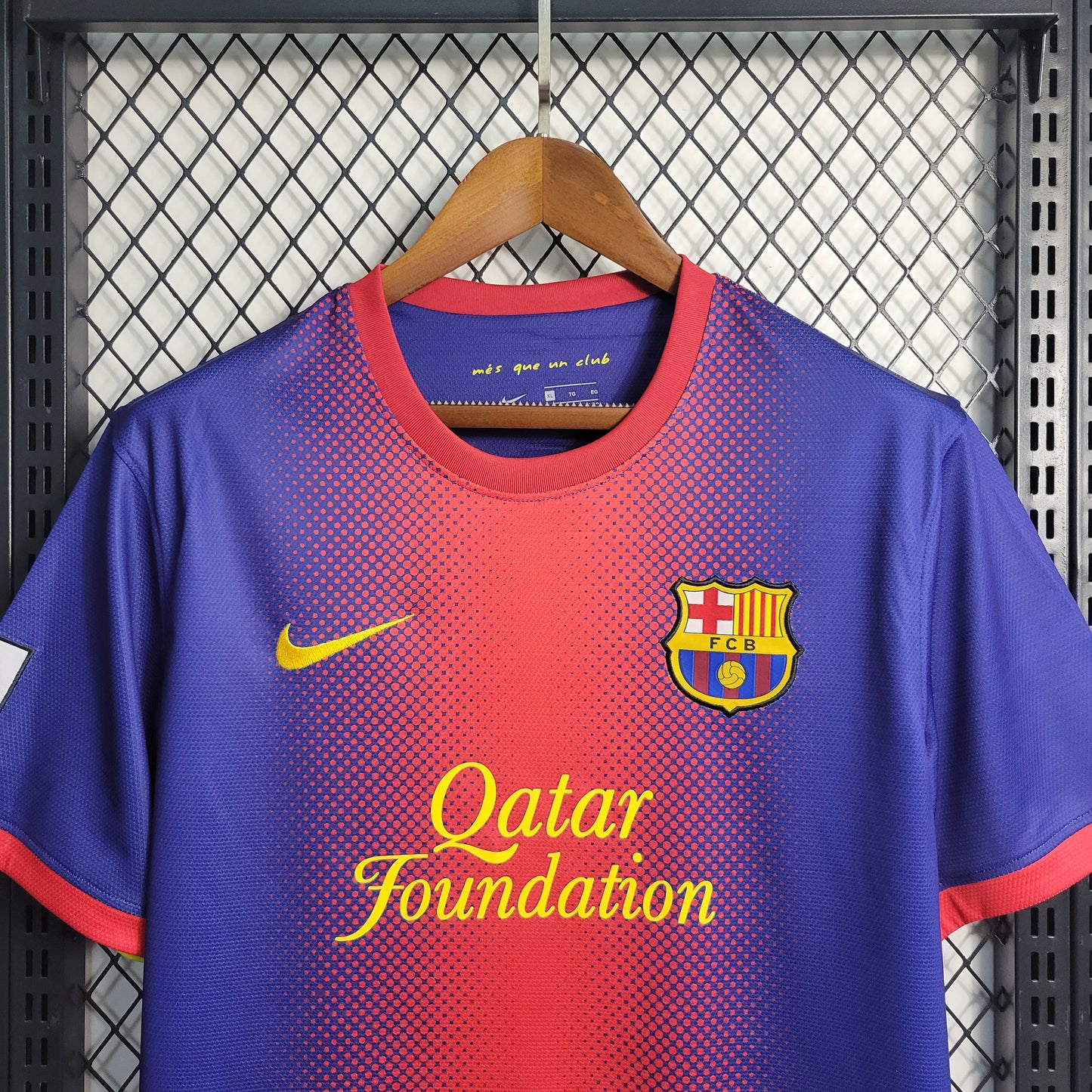 FC Barcelona Lionel Messi 10 Home Retro Soccer Jersey 2012-2013