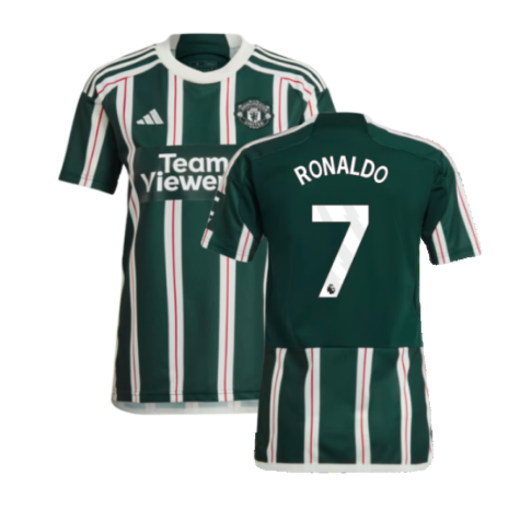 Manchester United Cristiano Ronaldo 7 Away Soccer Jersey 2023/24