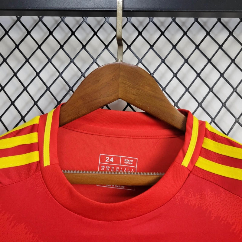 Spain Alexia Putellas 11 Kids Home Soccer Jersey Euro 2024