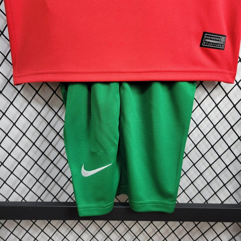 Portugal Gonçalo Ramos 9 Kids Home Soccer Jersey Euro 2024