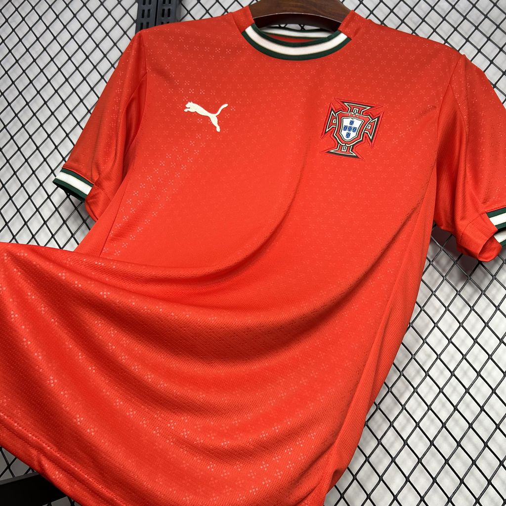 Portugal Eusébio 13 Home Soccer Jersey 2025/26