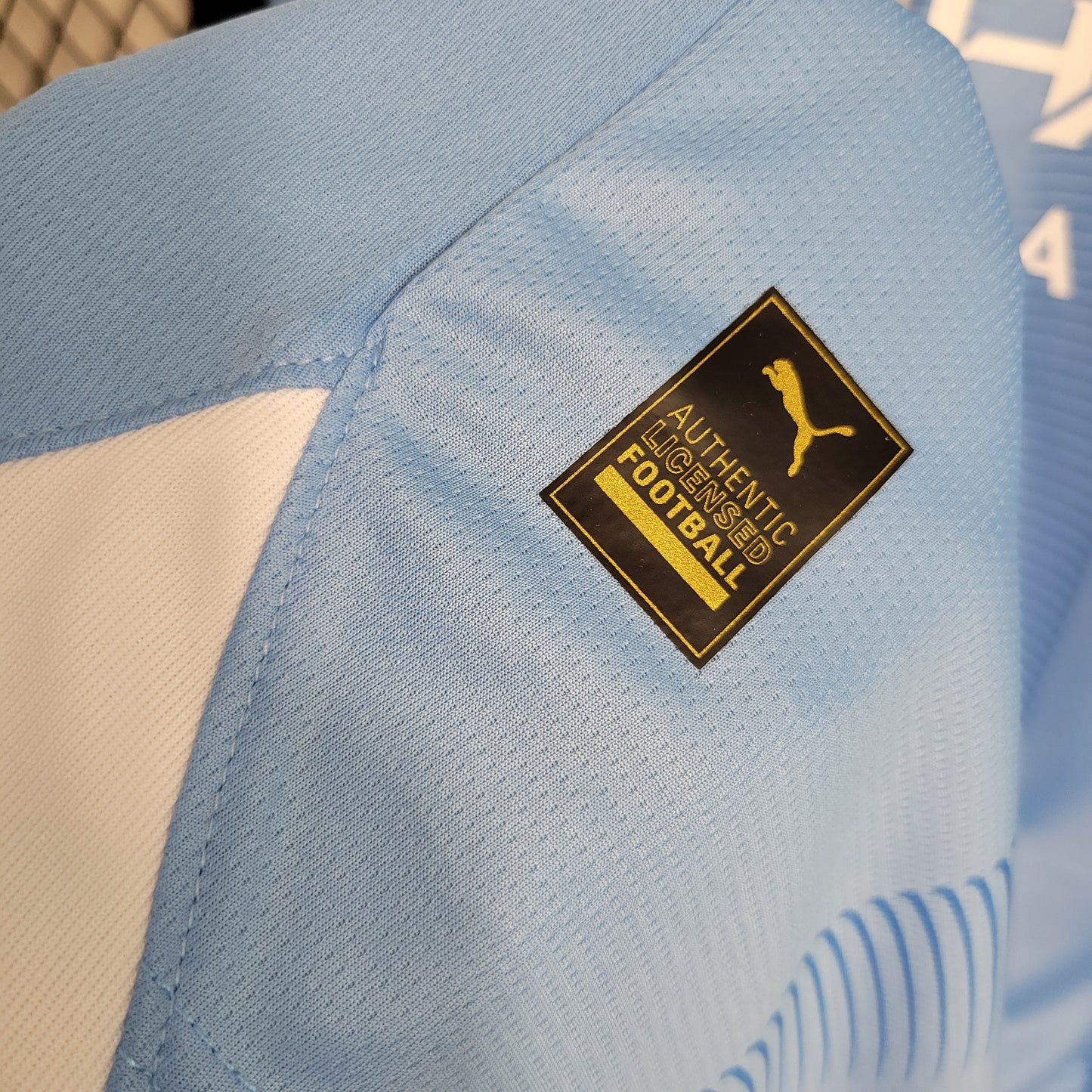 Man City Erling Haaland 9 Long Sleeve Home Soccer Jersey 2023/24