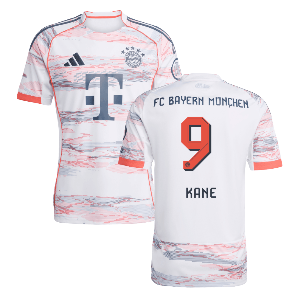 Bayern Munich Harry Kane 9 Away Soccer Jersey 2025-2026