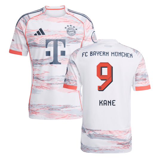 Bayern Munich Harry Kane 9 Away Soccer Jersey 2025-2026