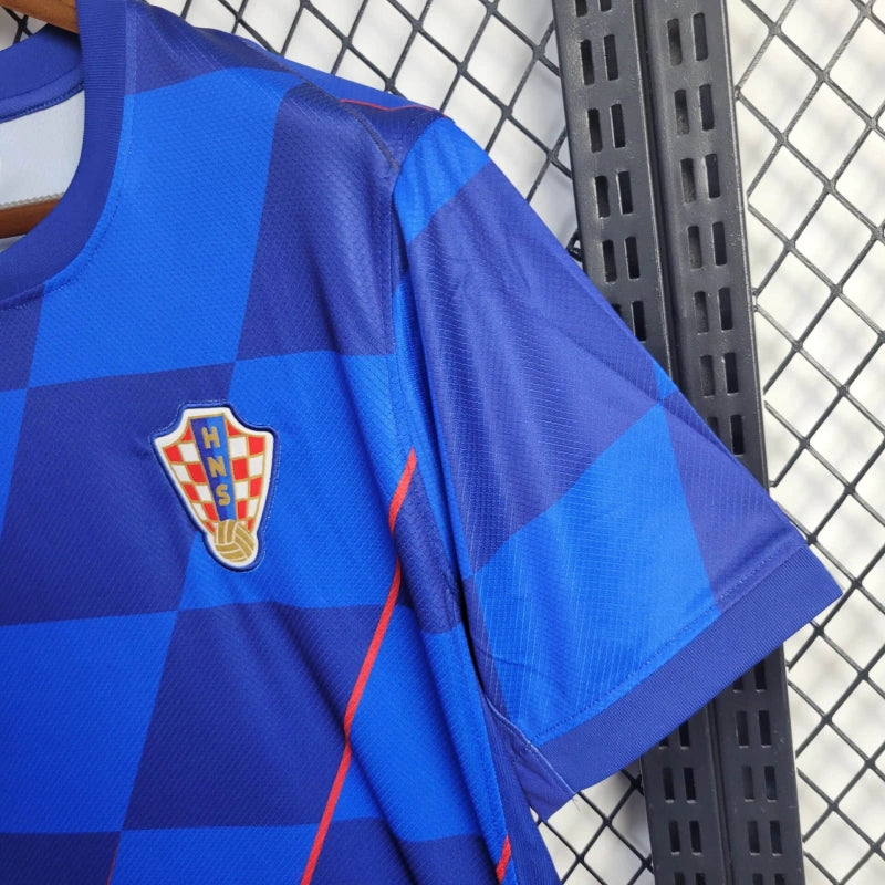 Croatia Luka Modric 10 Away Soccer Jersey Euro 2024