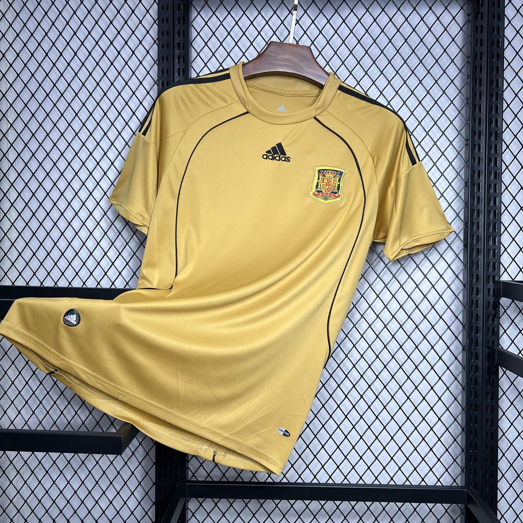 Spain Retro Away Soccer Jersey Euro Cup 2008