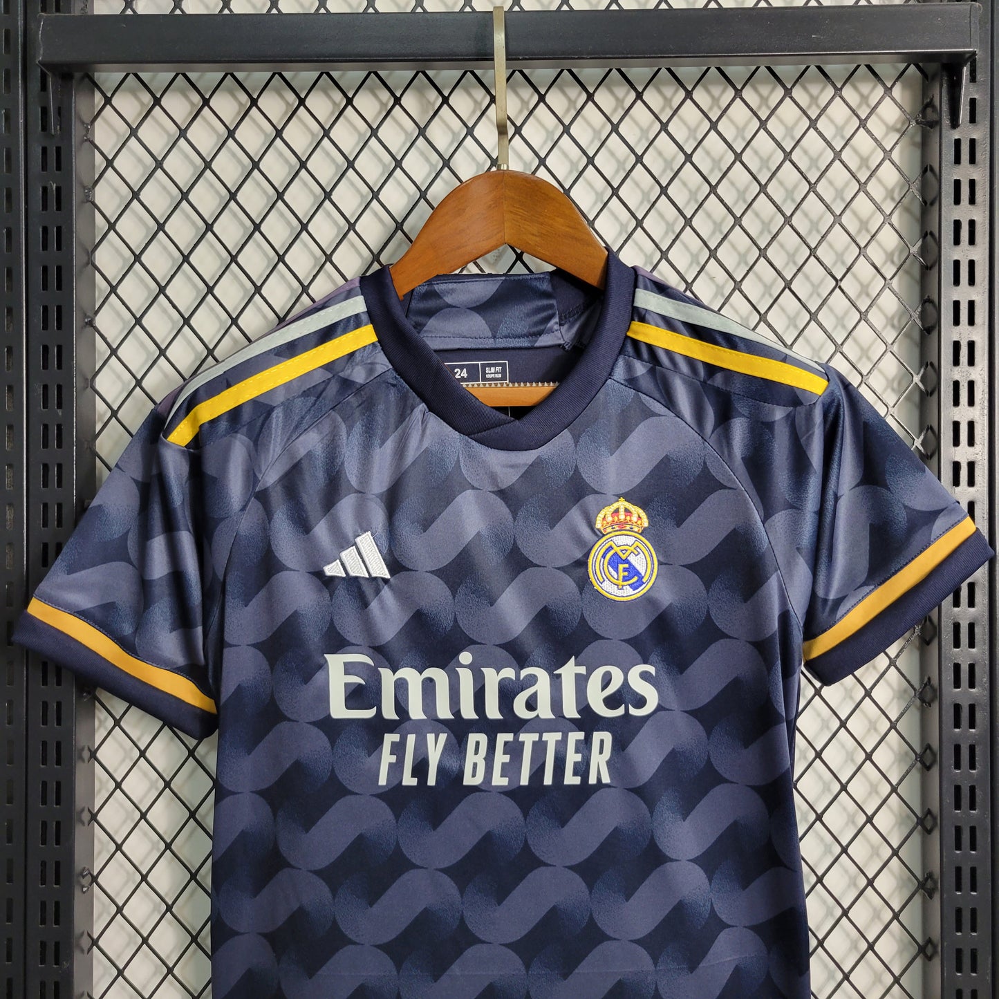 Real Madrid Cristiano Ronaldo 7 Kids Away Soccer Jersey 2023/24