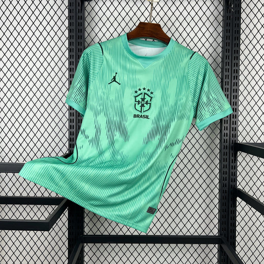 Brazil Goalkeeper Soccer Jersey World Cup 2026 - Green