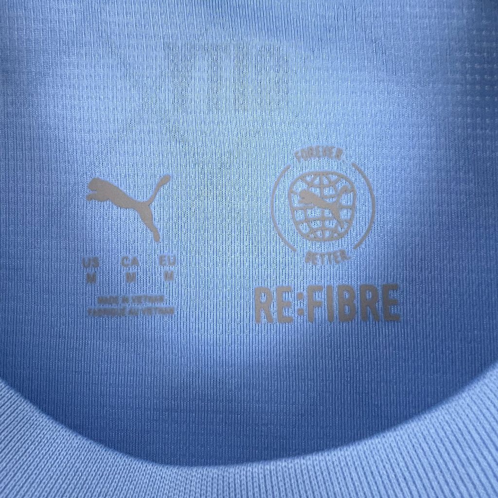 Manchester City Kevin De Bruyne 17 Home Soccer Jersey 2025-2026