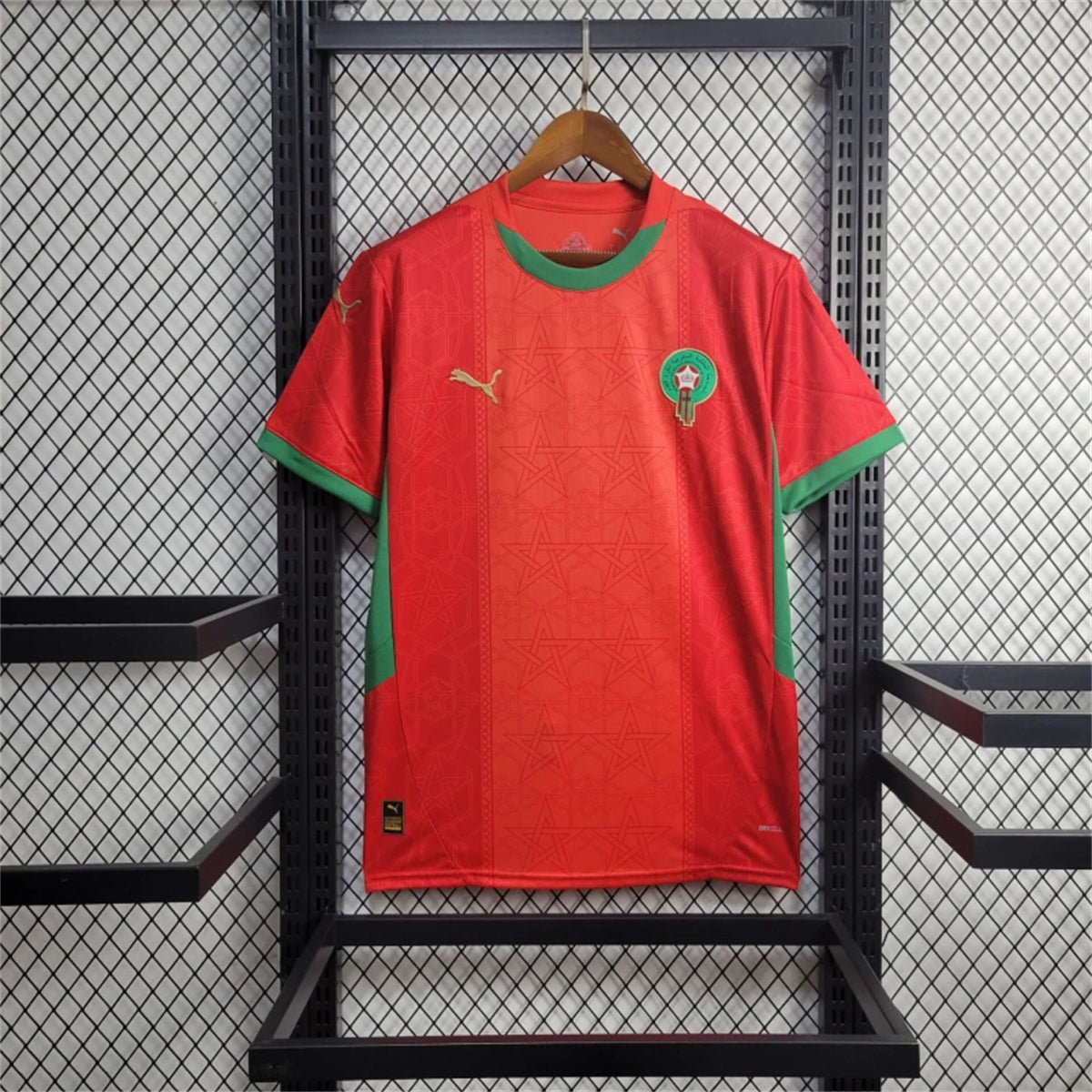 Morocco Azzedine Ounahi 8 Home Soccer Jersey 2024/25