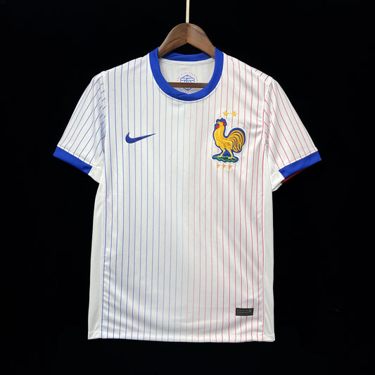 France Away Soccer Jersey UEFA Euro 2024 - White