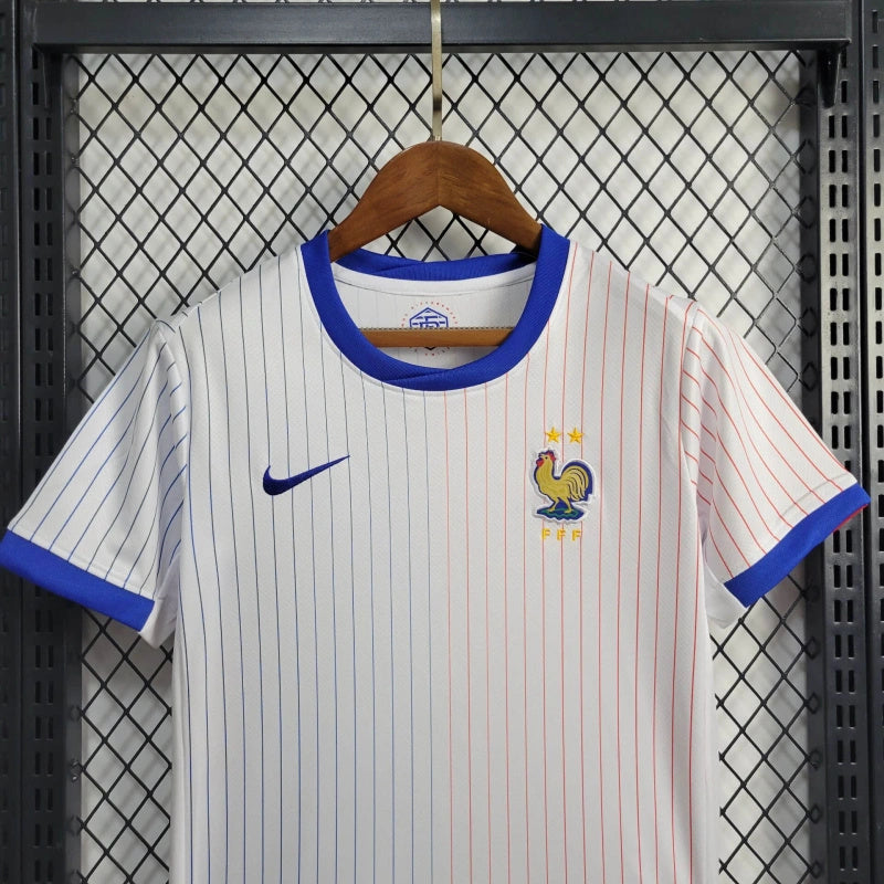 France Marcus Thuram 15 Kids Away Soccer Jersey Euro 2024