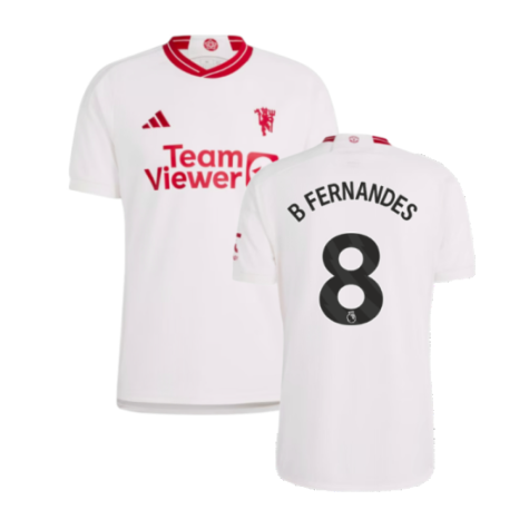 Manchester United Bruno Fernandes 8 Third Soccer Jersey 2023/24