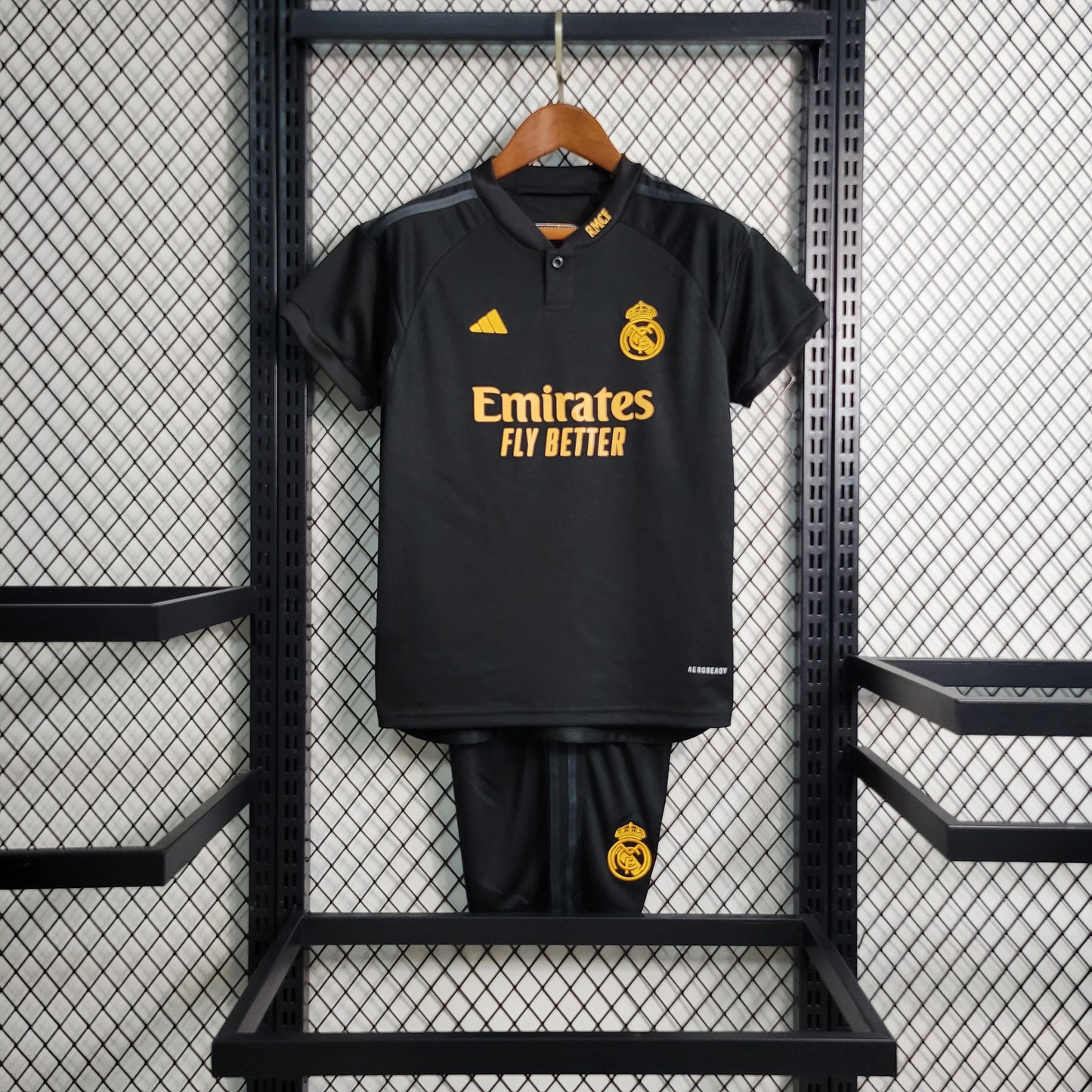 Real Madrid Vini JR 7 Third Kids Soccer Jersey 2023/24
