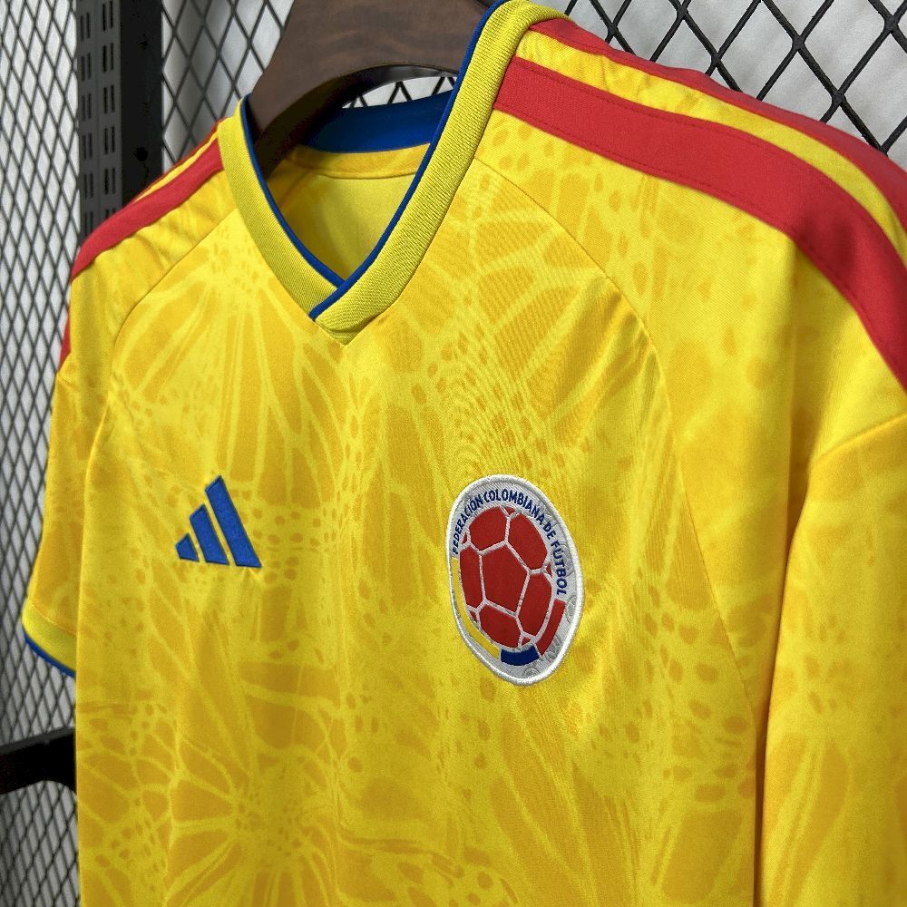 Colombia Luis Suárez 19 Home Soccer Jersey World Cup 2026