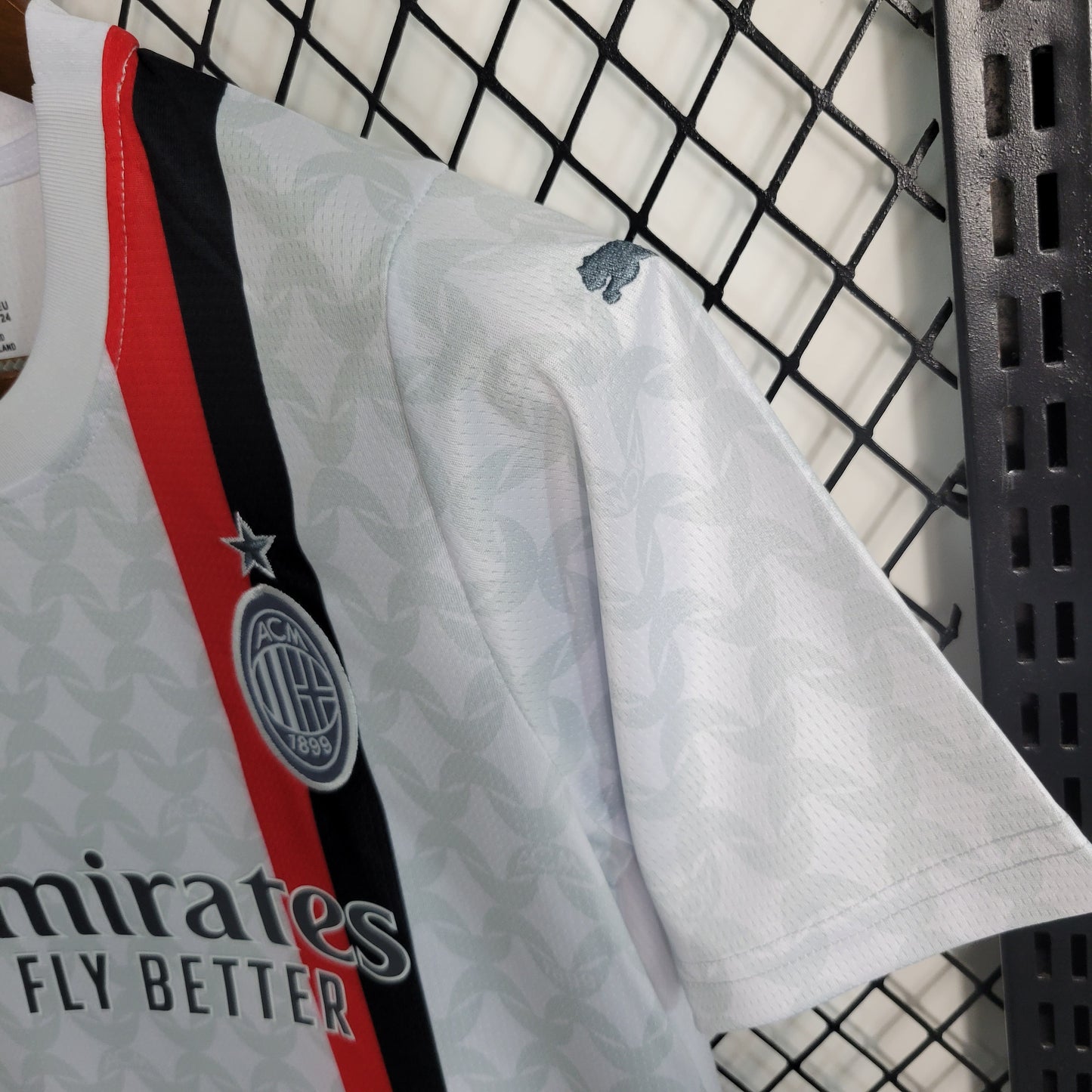 AC Milan Christian Pulisic 11 Kids Away Soccer Jersey 2023/24