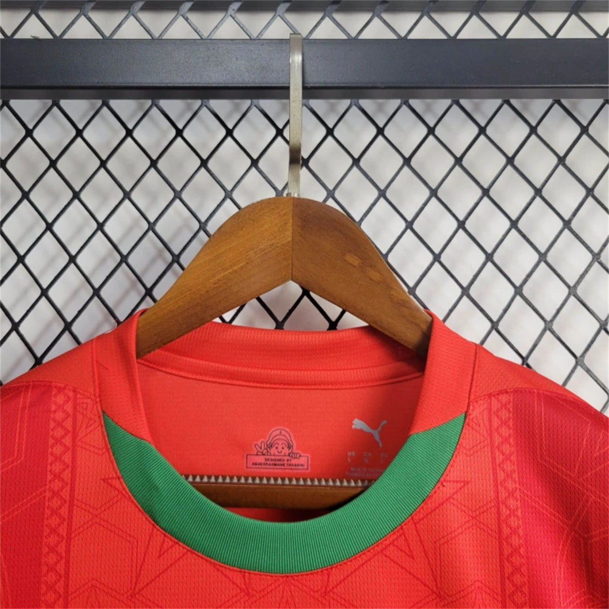 Morocco Azzedine Ounahi 8 Home Soccer Jersey 2024/25