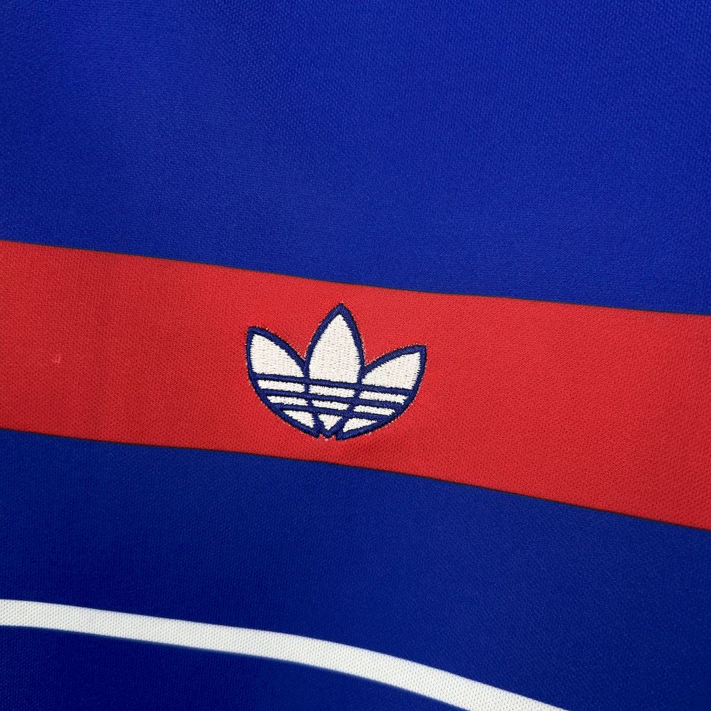 France Home Retro Soccer Jersey UEFA Euro 1984