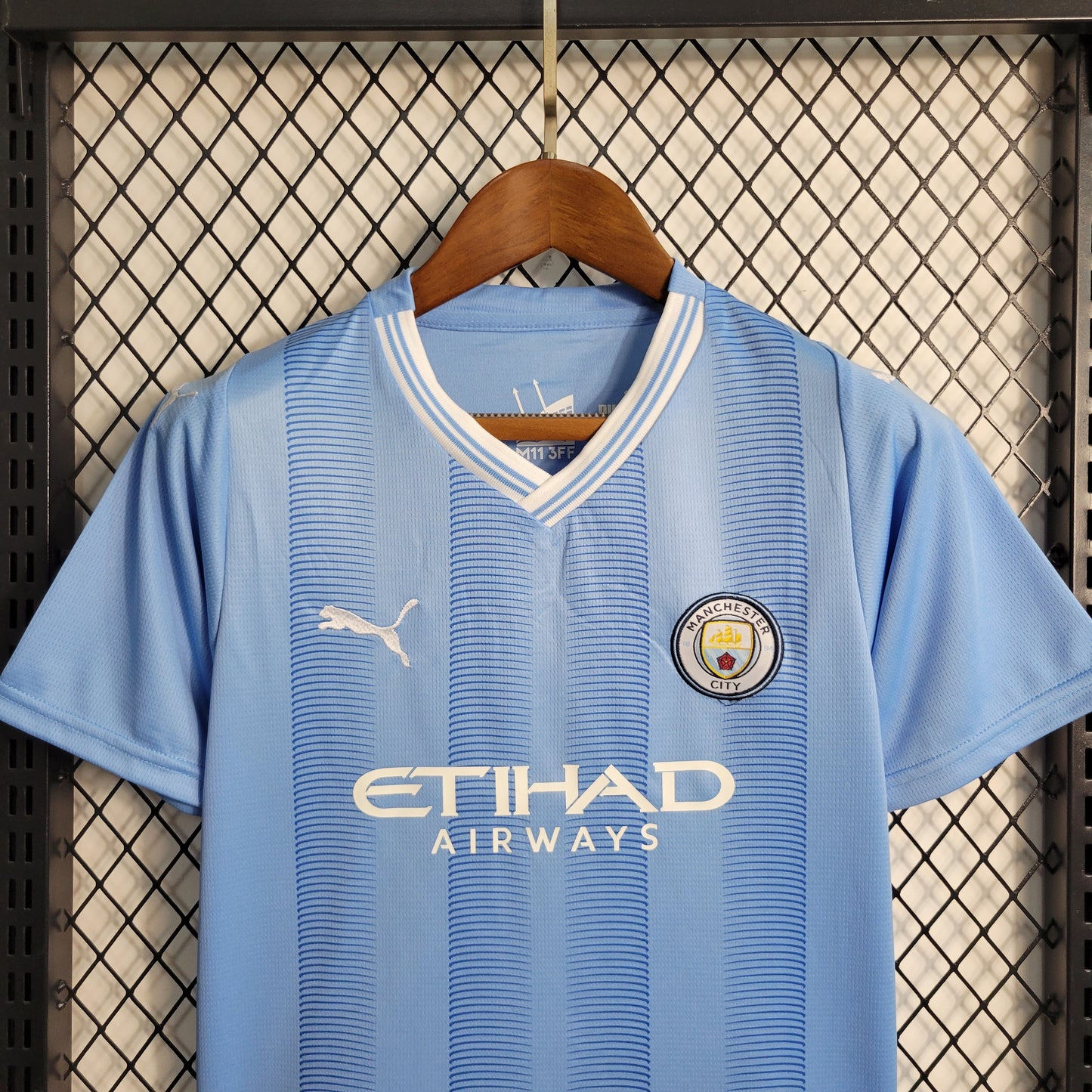 Man City Julián Álvarez 19 Kids Home Soccer Jersey 2023/24