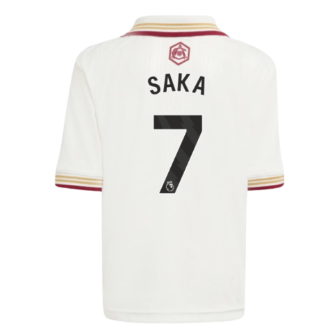 Arsenal Bukayo Saka 7 Kids Third Soccer Jersey 2025-2026